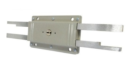 [PHCE740AS5443] CERRADURA PHILLIPS AS-740 BEIGE LLAVE DE PUNTOS SOBREPONER P/CORTINA (MX5448)(H)