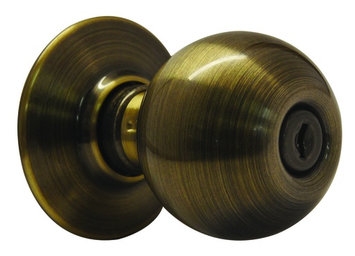 [YABB40SLA5] CERRADURA YALE BALL BAÑO LATÓN ANTIGUO (MX80020)