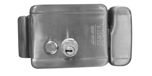 [PHACERESB] CERRADURA ELÉCTRICA TESA X86A S/BOTÓN DERECHA ACERO INOXIDABLE (MX85717) (H)