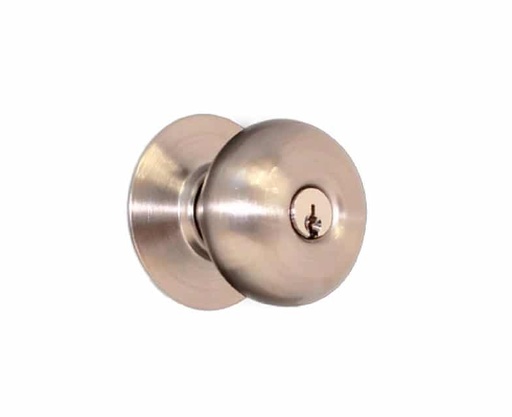 [YACEPLY52PD15] CERRADURA YALE PLYMOUTH RECÁMARA NÍQUEL SATINADO (MX87506)