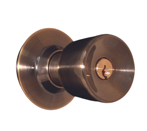 [YACETU40SLA] CERRADURA YALE TULIP BAÑO LATÓN ANTIGUO (MX80169)