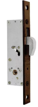 [PHCE455XLA] CERRADURA PHILLIPS X-455 LATÓN ANTIGUO LLAVE TETRA P/PUERTA CORREDIZA (MX1230)(H)