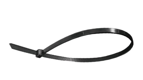 [AKZ-103011] AKSI CINCHO DE PLÁSTICO NEGRO 150MM X 3.6MM C/100PZ (103011)(H)