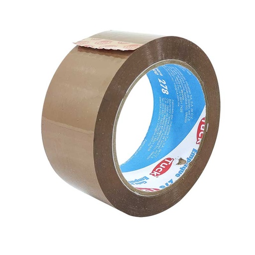 [TKCCE278C-48X50] CINTA EMPAQUE TUK (278C) CANELA CHICA 48MM X 50M