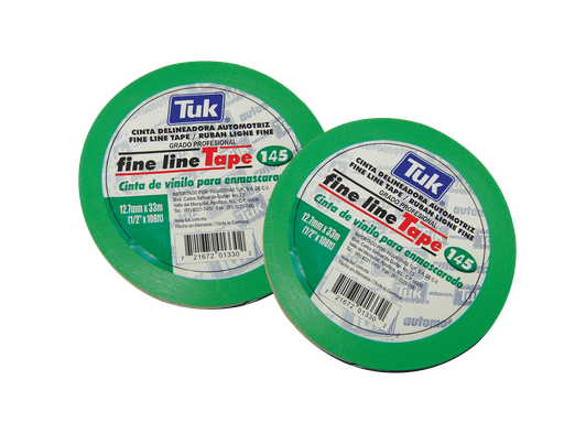 [TKCFLAT03X33] CINTA TUK FINE LINE 145 P/ALTA TEMPERATURA 3MM x 33M (415011)
