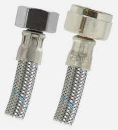 [CX-SBA50] COFLEX MANGUERA ACERO BÁSICO P/SANITARIO 1/2"FIP x 7/8"FIP 50CM (LS-A50)