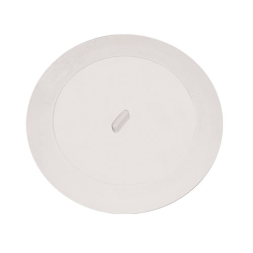 [CX-CDB100] COFLEX TAPÓN PLANO UNIVERSAL DE HULE BLANCO P/COLADERA (PC-B100)
