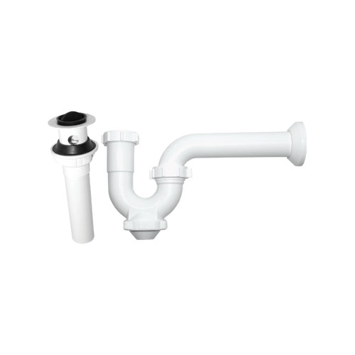 [CX-TPB9001] COFLEX TRAMPA PLÁSTICA BLANCA C/REGISTRO P/LAVABO-FREGADERO (P-B9001)