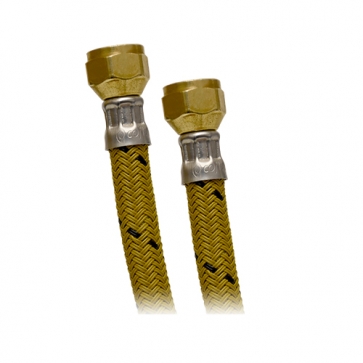 [CX-GVB060] COFLEX MANGUERA VINILO DOMÉSTICO P/GAS 3/8"FLARE X 3/8"FLARE 60CM (VG-B60)