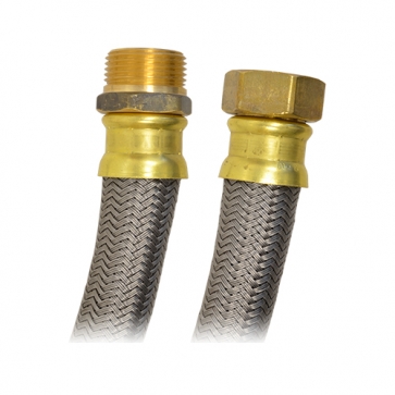 [CX-HA065] COFLEX MANGUERA VINILO P/HIDRO 1"NPT X 1"FIP 65CM (VN-A65)