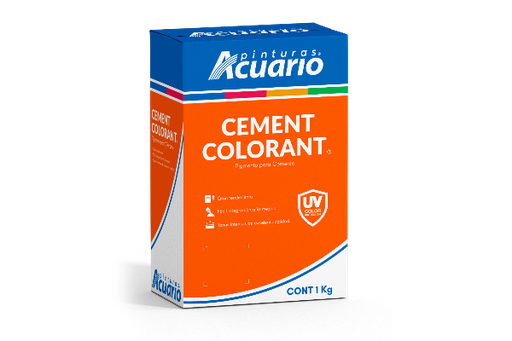 [ARIOCA93010] COLOR P/CEMENTO ACUARIO NEGRO 1KG (930)(E)