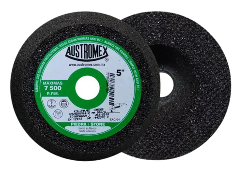 [AU244CDP0358] COPA ABRASIVA AUSTROMEX P/DESBASTE PIEDRA 5" P/BOSCH GRANO 16 (358)(H)