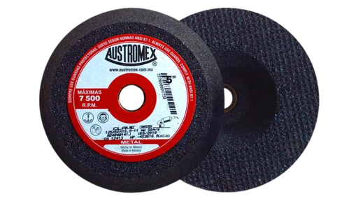 [AU259CDM0355] COPA ABRASIVA AUSTROMEX P/DESBASTE METAL 5" P/B&D GRANO 24 (355)(H)