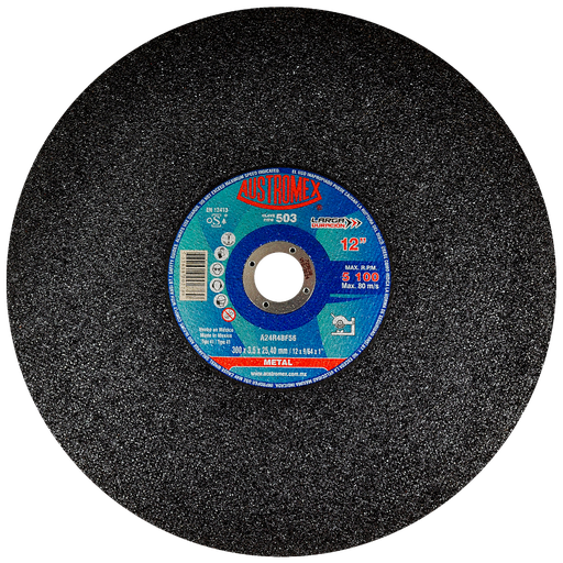 [AU107DCM0503SOL] DISCO ESTACIONARIO AUSTROMEX P/CORTE METAL 12" (503)(H)