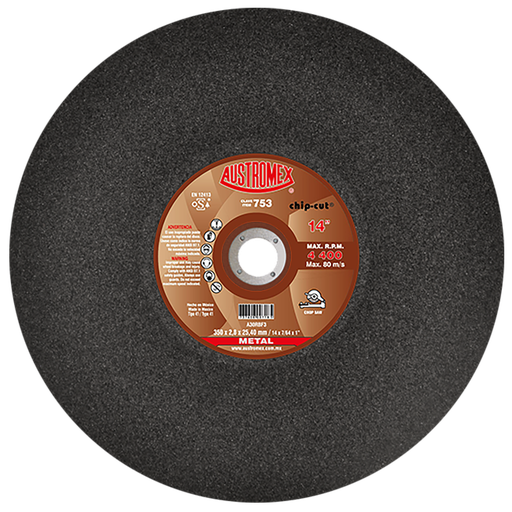 [AU101DCM0753HUE] DISCO ESTACIONARIO AUSTROMEX P/CORTE METAL 14" (753)(H)