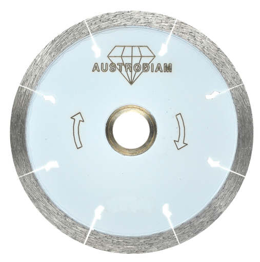 [AU516DDP2161] DISCO DIAMANTE AUSTROMEX RIN CONTINUO P/PORCELANATO 4-1/2" PLATA (2161)(H)