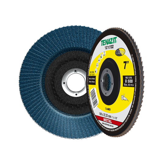 [AU329DLC1732] DISCO LAMINADO AUSTROMEX TZA 7" GRANO 80 (1732)(H)