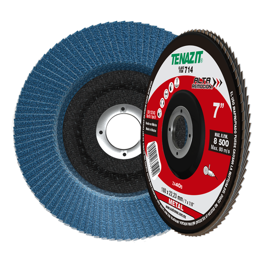 [AU318DLC0714] DISCO LAMINADO AUSTROMEX ZA 7" GRANO 40 (714)(H)