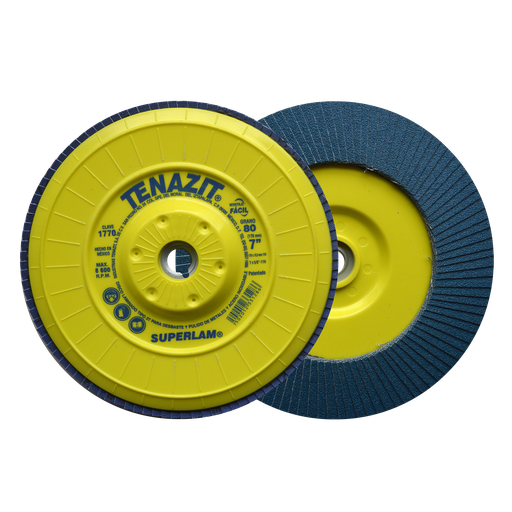 [AU299DSL1770] DISCO LAMINADO AUSTROMEX SUPERLAM 7" P/B&D GRANO 80 (1770)(H)