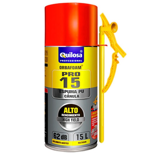 [QLES9902] ESPUMA POLIURETANO QUILOSA ORBAFOAM PRO15 300ML