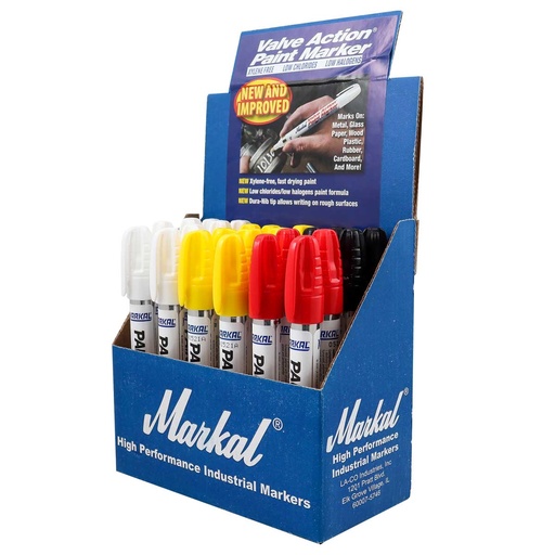 [WM-STM096819] EXHIBIDOR MARKAL C/24 MARCADORES (STM-096819)