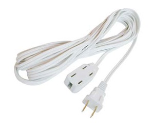 [YEE-E-02] EXTENSIÓN ELÉCTRICA YEI 2M 2X18 BLANCA (8392) (E)