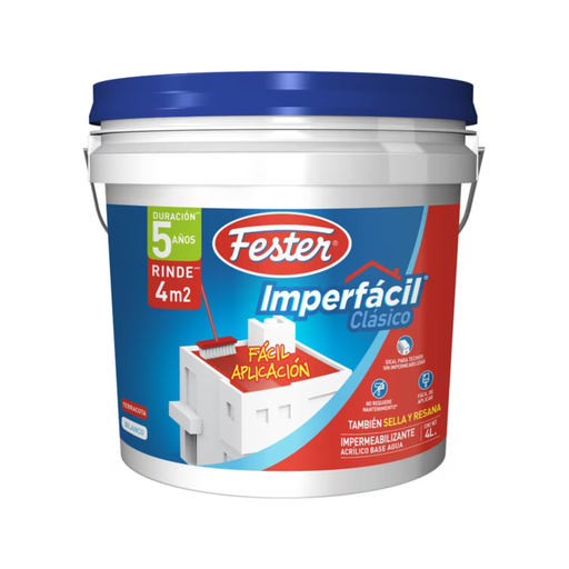 [HEFI5AR04L] FESTER IMPERFÁCIL CLÁSICO 5 AÑOS ROJO 4LT