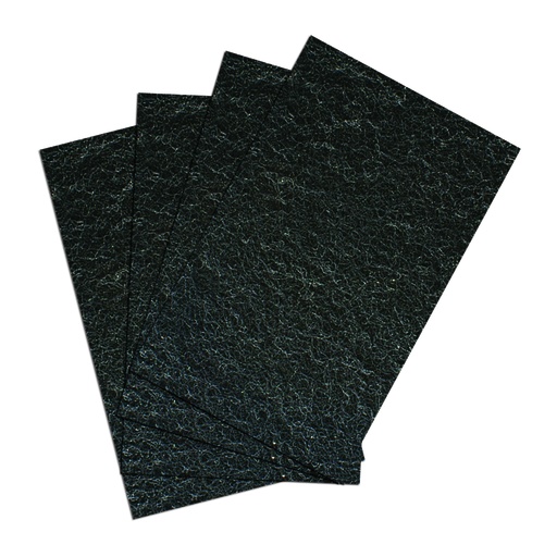 [FAFANM] PAQUETE C/10 PIEZAS ALMOHADILLA FANDELI NEGRA MEDIANA (76857)(17034) 
