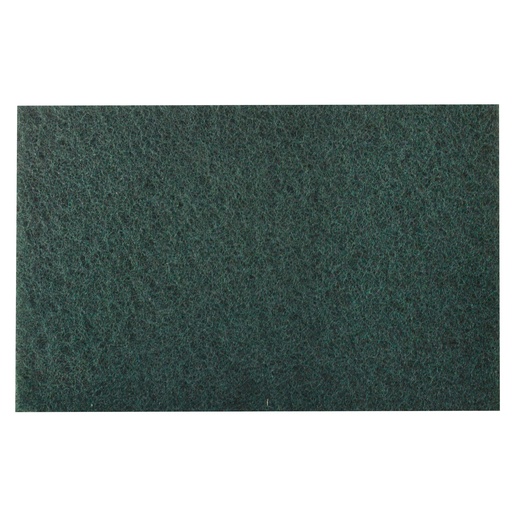 [AU419AFA0605] ALMOHADILLA FIBRA VERDE AUSTROMEX USO GENERAL 9" x 6" (605) (H)