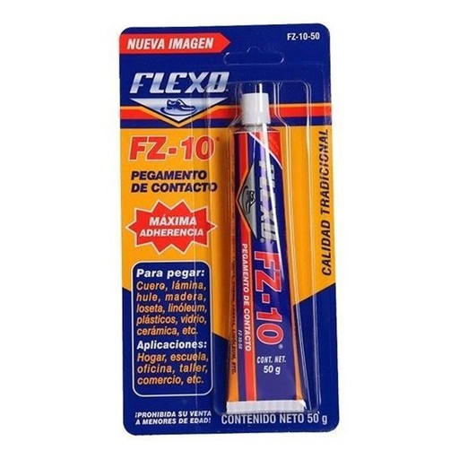 [FLPFZ0050] FLEXO PEGAMENTO FZ-10 AMARILLO BLISTER 50ML