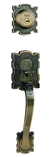 [YAGCBDCLA5] GATILLO YALE CARIBE LLAVE-LLAVE LATÓN ANTIGUO (MX87554)