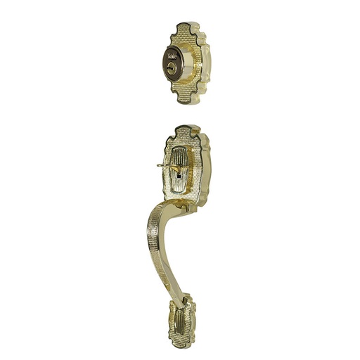 [YAG82249] GATILLO-GATILLO YALE RIVIERA LLAVE-LLAVE LATÓN BRILLANTE (MX82249)