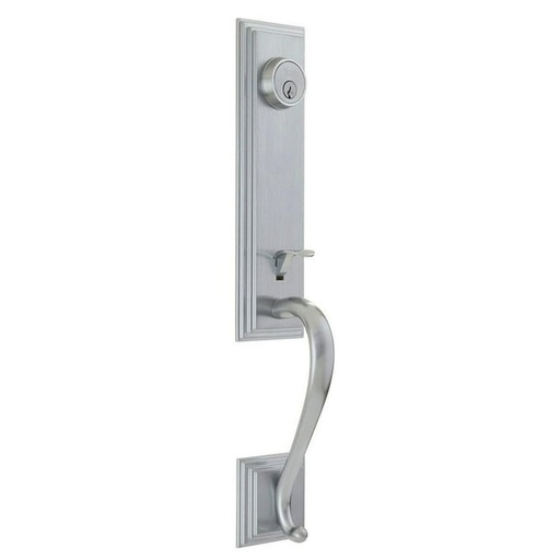 [YAGGSC] GATILLO YALE SAN DIEGO LLAVE-LLAVE CROMO MATE (MX84819)