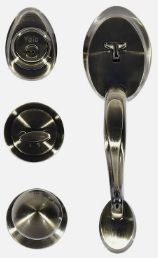 [YAGVEEULA5] GATILLO YALE VENECIA LLAVE-MARIPOSA LATÓN ANTIGUO (MX80874)