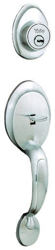 [YAGVEDCNS15] GATILLO YALE VENECIA LLAVE-LLAVE NÍQUEL SATINADO (MX80875)