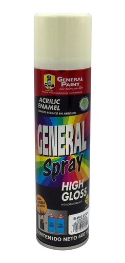 [GP-2326] AEROSOL GENERAL PAINT BLANCO OSTIÓN 400ML (A2326)(E)