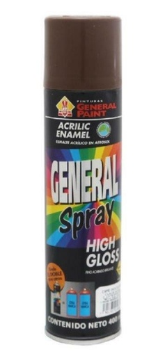 [GP-2334] AEROSOL GENERAL PAINT CAFÉ CHOCOLATE 400ML (A2334)(E)