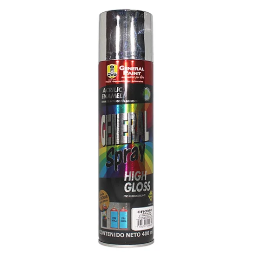[GP-2358] AEROSOL GENERAL PAINT CROMO 400ML (A2358)(E)