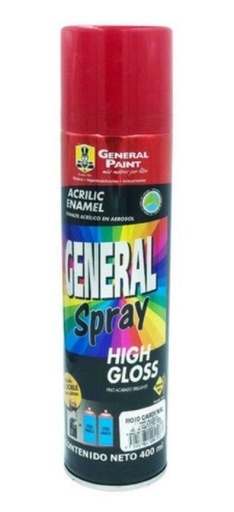 [GP-2309] AEROSOL GENERAL PAINT ROJO CARDENAL 400ML (A2309)(E)