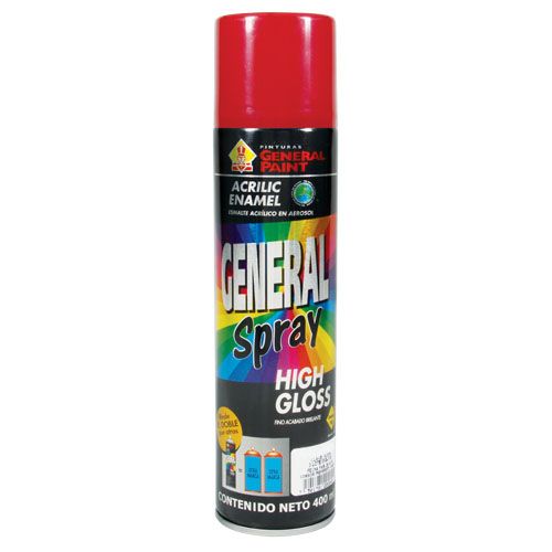 [GP-2324] AEROSOL GENERAL PAINT ROJO FUEGO 400ML (A2324)(E)