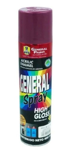 [GP-2323] AEROSOL GENERAL PAINT VIOLETA MARRÓN 400ML (A2323)(E)