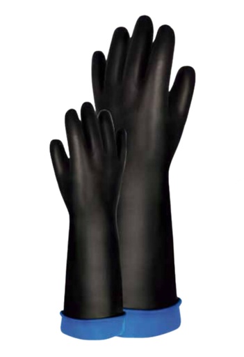 [GVNA375-9] GUANTE VITEX NEGRO C/ÁCIDO 375 No.9 PAR