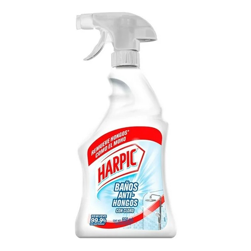 [RBAHAH5] HARPIC ANTI-HONGOS LÍQUIDO C/GATILLO 650ML