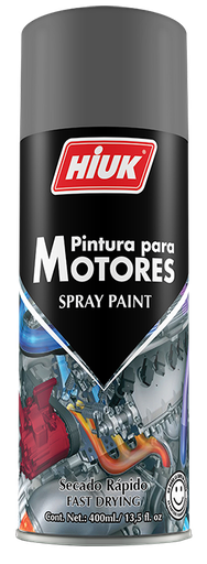 [VEM462] HIUK AEROSOL 462 P/MOTOR GRIS FORD 400ML (E)