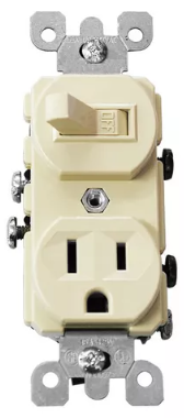 [IGOAACAAC072M] IGOTO APAGADOR C/CONTACTO ATERRIZADO MARFIL (AC07/2M)(E)