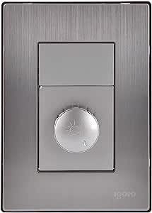 [IGOINOX1019] IGOTO PLACA C/DIMMER PLATA (INOX1019)(E)