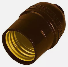 [IGOASKSOPC] IGOTO SOCKET BAQUELITA CAFÉ (SO-P-C)(E)