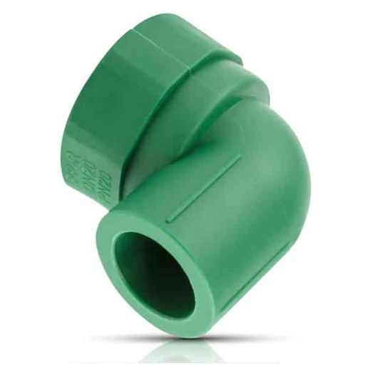 [IU-CA616348] IUSA PLUS CODO 90° HEMBRA PPR 25MM X 3/4" HNPT (616348)(H)