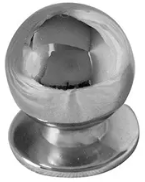 [HANJB3819] JALADERA HANDY BOTÓN CONTEMPORÁNEO NÍQUEL SATINADO 18MM X 23MM C/TORNILLO (3819)(E)