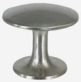 [HANJB3853] JALADERA HANDY BOTÓN CONTEMPORÁNEO NÍQUEL SATINADO 29MM X 25MM C/TORNILLO (3853)(E)